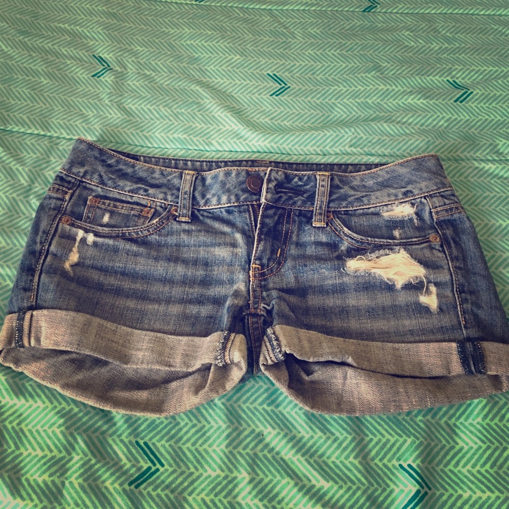 American Eagle jean shorts 0